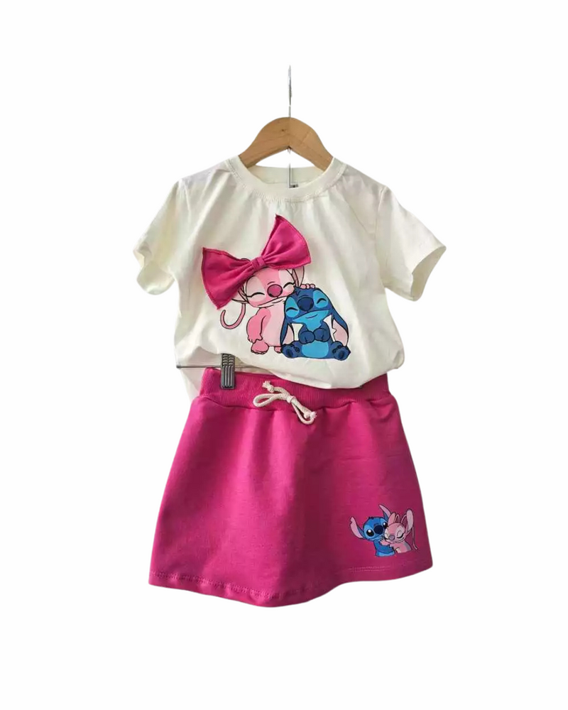 Conjunto Stitch Vibes Fábulas