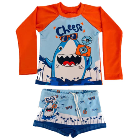 Conjunto Infantil UV Menino Verao com UV