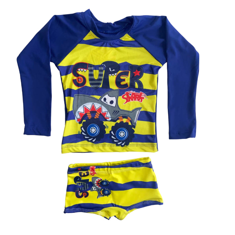 Conjunto Infantil UV Menino Verao com UV